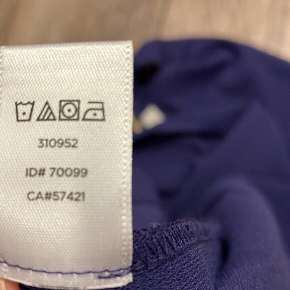 LOFT Gorgeous Dark Purple Shift Halter Dress Size 14 - Picture 8 of 8